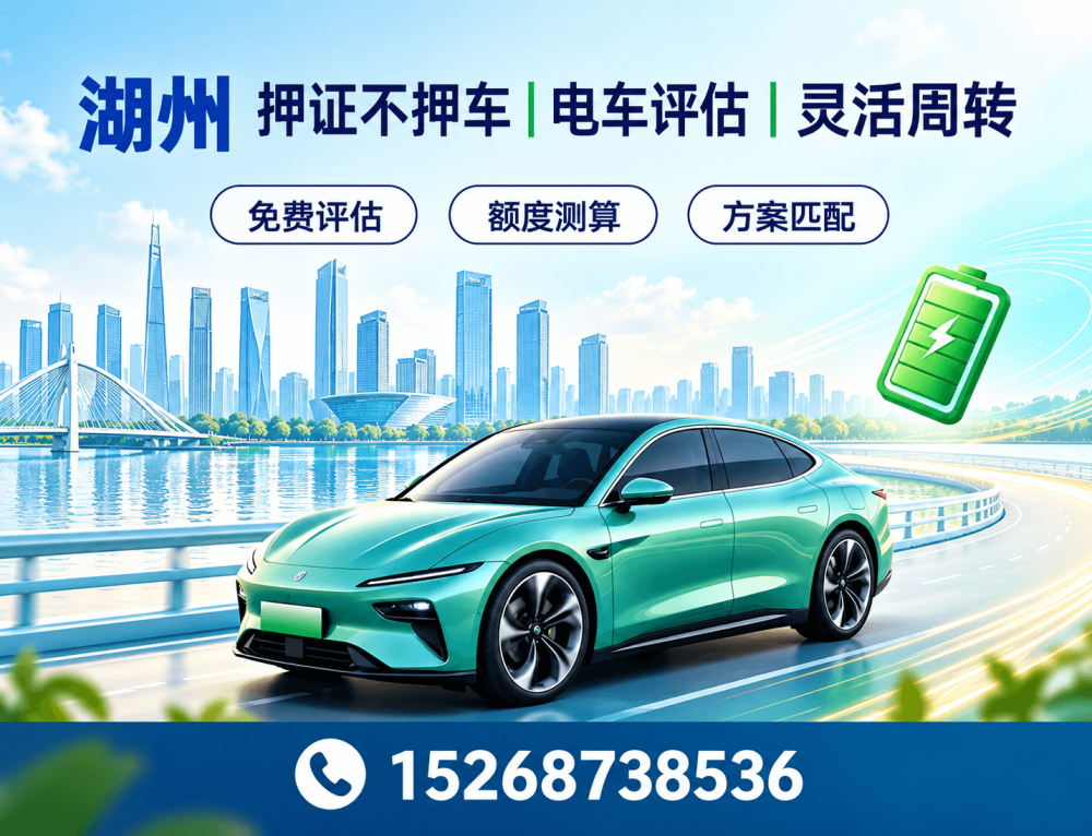 湖州押车贷款快速放款，手续简便，10分钟到账
